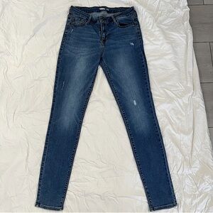 old navy, rockstar super skinny jeans.